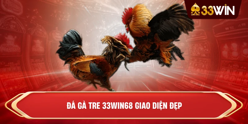 Đá gà tre 33win68 giao diện đẹp