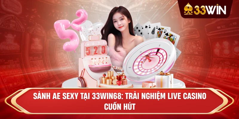 Sảnh AE Sexy tại 33win68: Trải nghiệm live casino cuốn hút