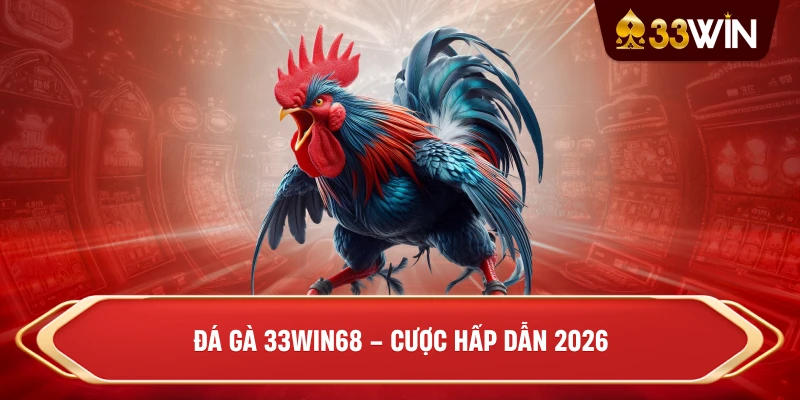 Đá gà 33win68 – Cược hấp dẫn 2026
